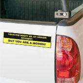 Autocollant De Voiture Étudiant d'honneur (Sur camion)