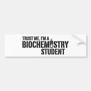 Autocollant De Voiture Étudiant en biochimie