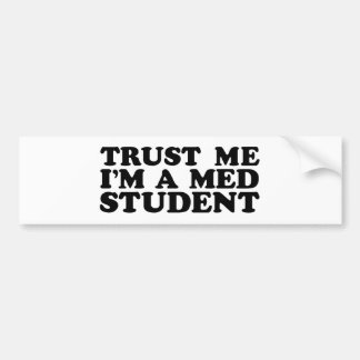 Autocollant De Voiture Étudiant en médecine