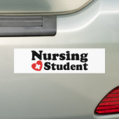 Autocollant De Voiture Étudiant en soins infirmiers (En voiture)