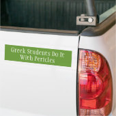 Autocollant De Voiture Étudiants grecs et Périclès (Sur camion)