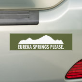 Autocollant De Voiture Eureka Springs S'il vous plaît (En voiture)
