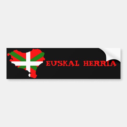 Autocollant De Voiture Euskal Herria (Devant)