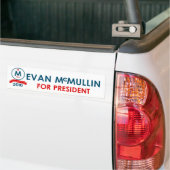 Autocollant De Voiture Evan McMullin pour le président (Sur camion)