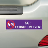 Autocollant De Voiture événement d'extinction 5G (En voiture)