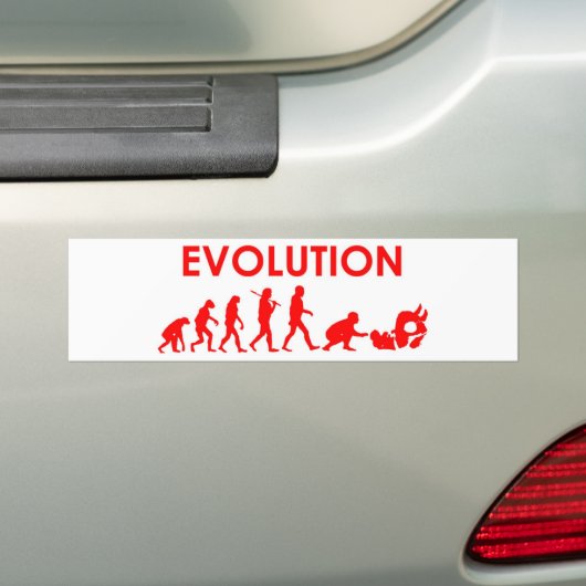 Autocollant De Voiture Évolution de Jiu Jitsu (En voiture)