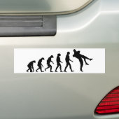 Autocollant De Voiture Évolution de la lutte (En voiture)