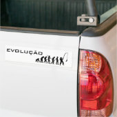 AUTOCOLLANT DE VOITURE ÉVOLUTION DE LA PÊCHE (Sur camion)