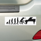 Autocollant De Voiture Évolution de piano (En voiture)
