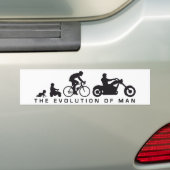 Autocollant De Voiture evolution of mocycle bicycle (En voiture)