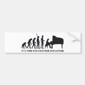 Autocollant De Voiture evolution piano (Devant)