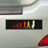 Autocollant De Voiture Évolution velue (En voiture)