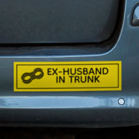 "EX-MARI EN TRUNK" Drôle