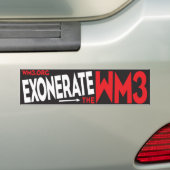 AUTOCOLLANT DE VOITURE EXONÉREZ LE STICKER DE BUMPER WM3 (En voiture)