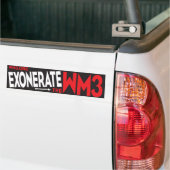 AUTOCOLLANT DE VOITURE EXONÉREZ LE STICKER DE BUMPER WM3 (Sur camion)