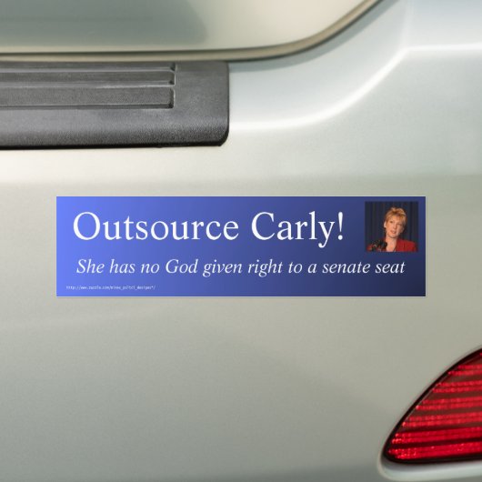 Autocollant De Voiture "Externalisez Carly !" adhésif pour pare-chocs (En voiture)