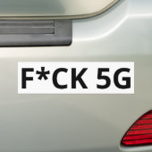 AUTOCOLLANT DE VOITURE F*CK 5G (En voiture)