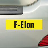 Autocollant De Voiture F-Elon (En voiture)