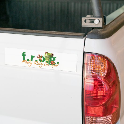 Autocollant De Voiture F.R.O.G. Adhésif pour pare-chocs (Sur camion)