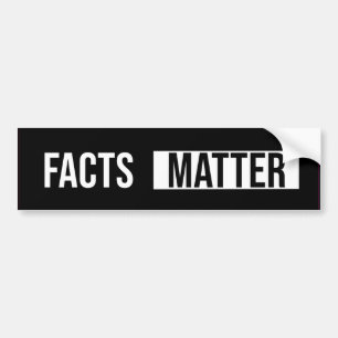 Autocollant De Voiture Facts Matter