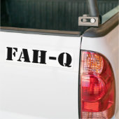 Autocollant De Voiture Fahrenheit Q (Sur camion)