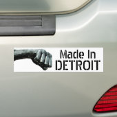 Autocollant De Voiture Fait à Detroit (En voiture)