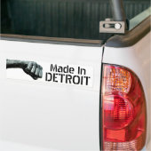 Autocollant De Voiture Fait à Detroit (Sur camion)