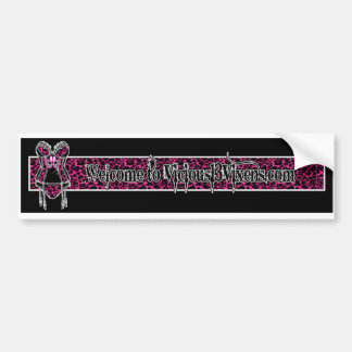 Autocollant De Voiture Faites bon accueil à Vicious13vixens.com à