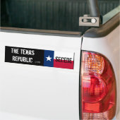 Autocollant De Voiture Faites cécession ! ! La République du Texas (Sur camion)