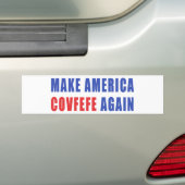 Autocollant De Voiture Faites l'Amérique Covfefe encore (En voiture)