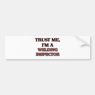 Autocollant De Voiture Faites-moi confiance je suis UN INSPECTEUR de