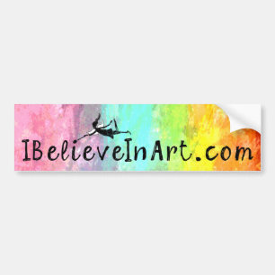 Autocollant De Voiture Fée d'art : IBelieveInArt.com promotionnel