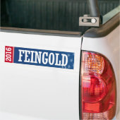 AUTOCOLLANT DE VOITURE FEINGOLD 2016 (Sur camion)