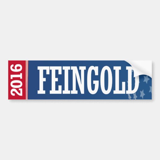 AUTOCOLLANT DE VOITURE FEINGOLD 2016 (Devant)