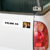 AUTOCOLLANT DE VOITURE FELON 45 (Sur camion)