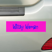 Autocollant De Voiture Femme de Witchy (En voiture)