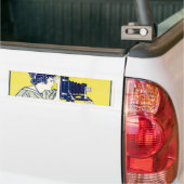 Autocollant De Voiture Femme photographe, photographe, Van Caspel (Sur camion)
