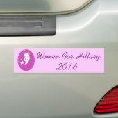 Autocollant De Voiture Femmes pour Hillary 2016 (En voiture)