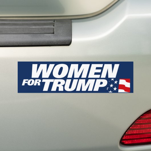 Autocollant De Voiture Femmes pour Trump 2024 (En voiture)