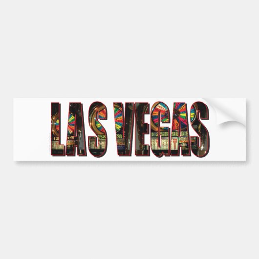 Autocollant De Voiture Fentes Las Vegas (Devant)