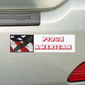 Autocollant De Voiture Fier Américain (En voiture)