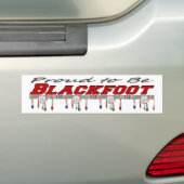 Autocollant De Voiture Fier d'être adhésif pour pare-chocs Blackfoot (En voiture)