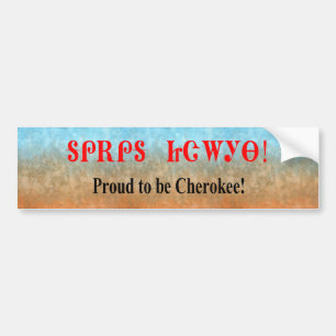 Autocollant De Voiture Fier d'être adhésif pour pare-chocs cherokee