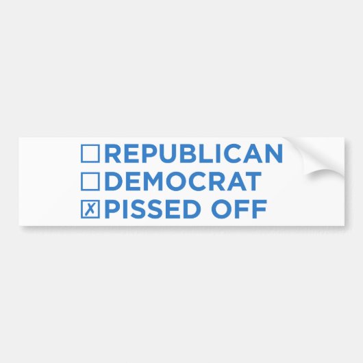 Autocollant De Voiture Fier d'être et Américain (Devant)