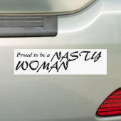 Autocollant De Voiture Fier d'être un adhésif pour pare-chocs MÉCHANT de (En voiture)