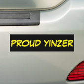 AUTOCOLLANT DE VOITURE FIER YINZER (En voiture)
