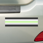 Autocollant De Voiture Fierté agender (En voiture)