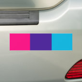 Autocollant De Voiture Fierté androgyne (En voiture)