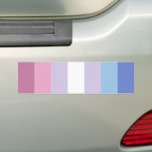 Autocollant De Voiture Fierté bigendre (En voiture)