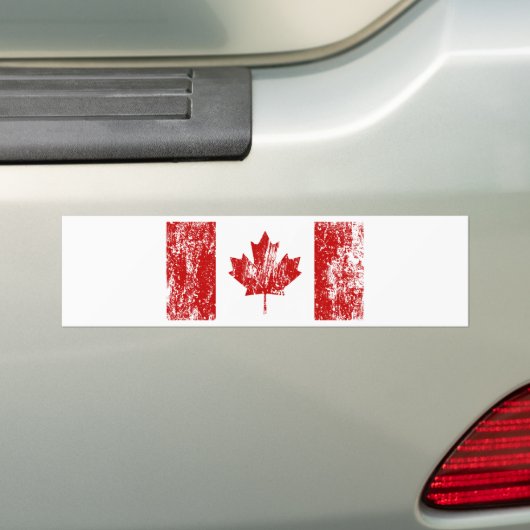 Autocollant De Voiture Fierté de drapeau du Canada (En voiture)
